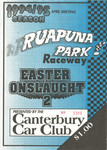 Programme cover of Ruapuna Park, 16/04/1995