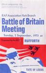 Programme cover of Rufforth Airfield Circuit, 02/09/1973