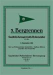 Programme cover of Saalfeld-Arnsgereuth Hill Climb, 05/09/1926
