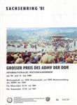 Programme cover of Sachsenring, 11/07/1981