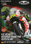 Programme cover of Sachsenring, 07/07/2019