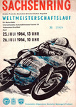 Programme cover of Sachsenring, 26/07/1964