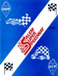 Programme cover of Salem Super Speedway, 1980