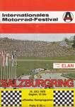 Programme cover of Salzburgring, 16/07/1978