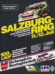 Programme cover of Salzburgring, 12/07/1981
