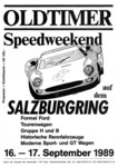 Programme cover of Salzburgring, 17/09/1989