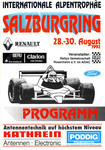 Programme cover of Salzburgring, 30/08/1992