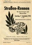 Programme cover of Salzburg-Liefering, 07/09/1952