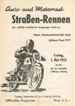 Programme cover of Salzburg-Liefering, 01/05/1953