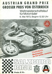 Programme cover of Salzburgring, 06/05/1973