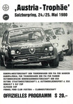 Programme cover of Salzburgring, 25/05/1980