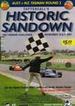 Programme cover of Sandown Raceway, 11/11/2001
