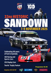 Programme cover of Sandown Raceway, 09/11/2025