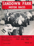 Programme cover of Sandown Raceway, 20/05/1962
