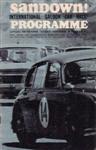 Programme cover of Sandown Raceway, 21/11/1965