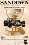 Programme cover of Sandown Raceway, 22/02/1970