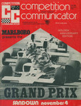 Programme cover of Sandown Raceway, 04/11/1973