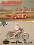 Programme cover of Sandown Raceway, 02/07/1978