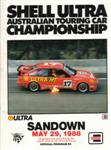 Programme cover of Sandown Raceway, 29/05/1988