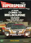 Programme cover of Sandown Raceway, 20/11/1988