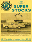 Programme cover of San Gabriel Valley Speedway, 20/08/1971