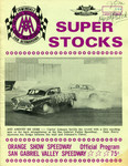 Programme cover of San Gabriel Valley Speedway, 05/05/1972
