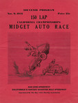 Programme cover of Santa Clara County Fairgrounds, 09/11/1947