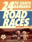 Programme cover of Santa Barbara, 05/09/1965