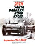 Programme cover of Santa Barbara, 03/09/1967