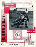 Programme cover of Santa Clara County Fairgrounds, 20/04/1969