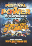 Programme cover of Santa Pod Raceway, 16/04/2017