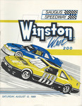 Programme cover of Saugus Speedway, 12/08/1989