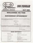 Programme cover of Savannah Speedway (MO), 19/05/1995