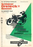 Programme cover of Schleizer Dreieck, 10/08/1969