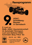 Programme cover of Schlo&szlig;berg Hill Climb, 10/07/1983