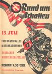 Programme cover of Schottenring, 13/07/1952