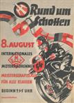 Programme cover of Schottenring, 08/08/1954