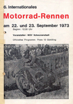 Programme cover of Schwanenstadt, 23/09/1973