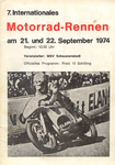 Programme cover of Schwanenstadt, 22/09/1974