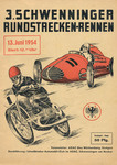 Programme cover of Schwenningen, 13/06/1954