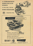 Programme cover of Schwenningen, 22/05/1955