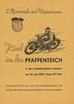 Programme cover of Schwerin, 22/06/1952