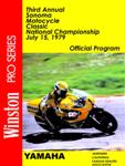 Programme cover of Sonoma Raceway, 15/07/1979