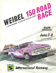 Programme cover of Sonoma Raceway, 08/06/1969