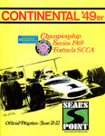 Programme cover of Sonoma Raceway, 22/06/1969
