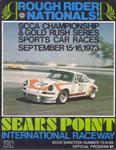 Programme cover of Sonoma Raceway, 16/09/1973
