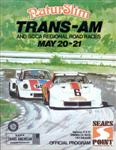Programme cover of Sonoma Raceway, 21/05/1978