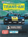 Programme cover of Sonoma Raceway, 06/06/1982
