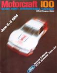 Programme cover of Sonoma Raceway, 03/06/1984