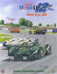 Programme cover of Sebring, 15/03/2003